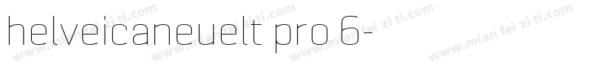 helveicaneuelt pro 6字体转换